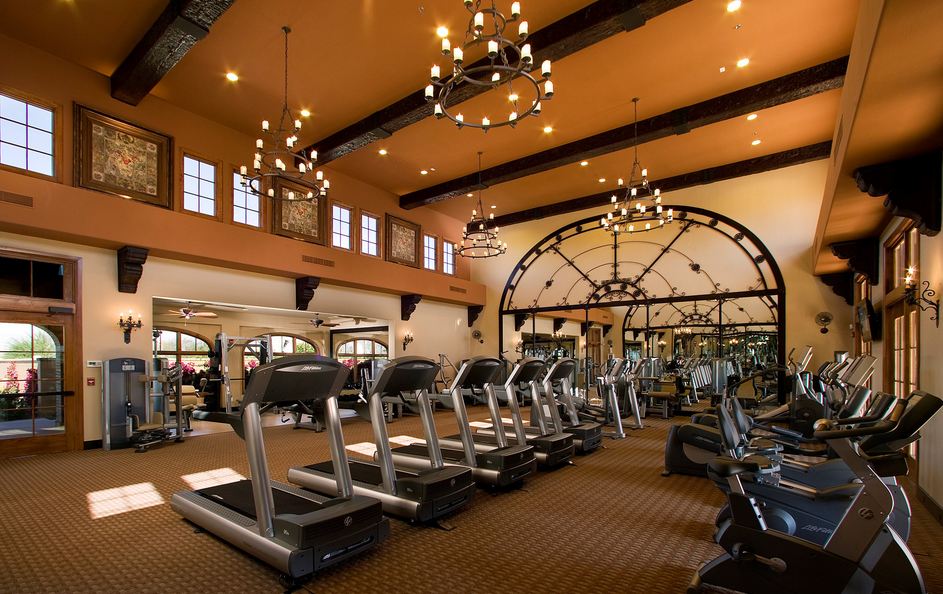 fitness center at Andalusia